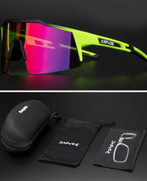 Polarized Cycling Sunglasses - UV400, Unisex MTB/Bike/Road Glasses, Sports Eyewear.