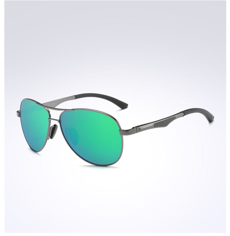 Polarized Sunglasses - Aluminum Magnesium Frame for Men & Women