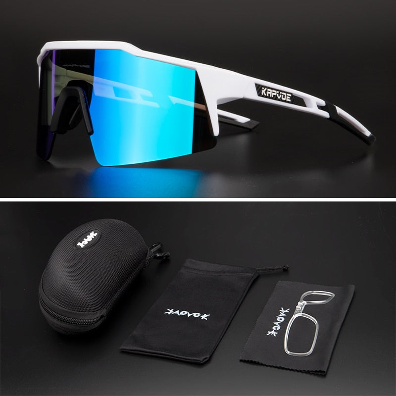 Polarized Cycling Sunglasses - UV400, Unisex MTB/Bike/Road Glasses, Sports Eyewear.