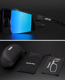 Polarized Cycling Sunglasses - UV400, Unisex MTB/Bike/Road Glasses, Sports Eyewear.