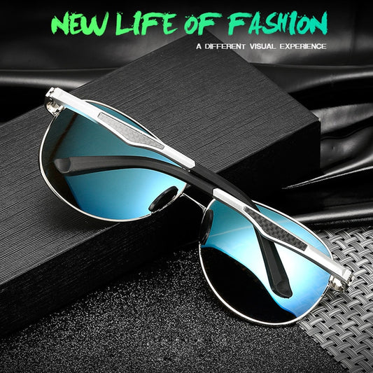 Polarized Sunglasses - Aluminum Magnesium Frame for Men & Women