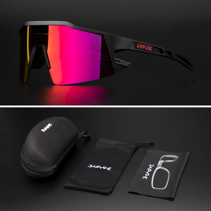 Polarized Cycling Sunglasses - UV400, Unisex MTB/Bike/Road Glasses, Sports Eyewear.