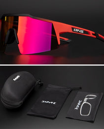 Polarized Cycling Sunglasses - UV400, Unisex MTB/Bike/Road Glasses, Sports Eyewear.